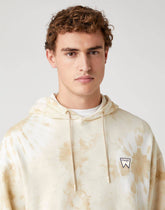 MĘSKA BLUZA WRANGLER HOODIE PAPYRUS W6E1HAXME 112130725